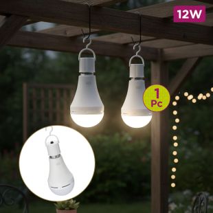 Multifunctional Rechargeable Emergency LED Bulb E26/E27 12W