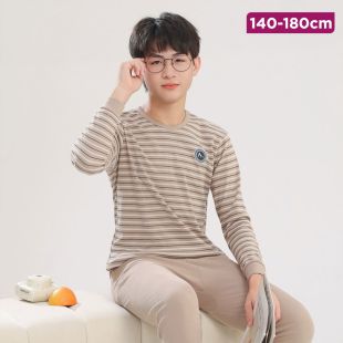 Long-Sleeve Cotton PJs For the Fall Season