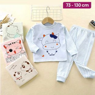 Kids Cotton Two-Piece Pajama Set