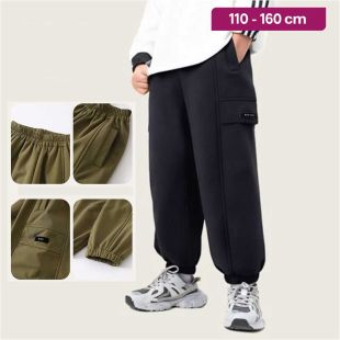 Cotton Padded Winter Pants for Boys