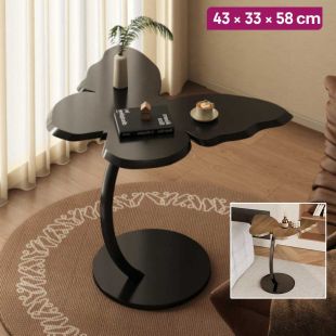 MDF Butterfly Side Table with Iron Frame 43×33×58 cm