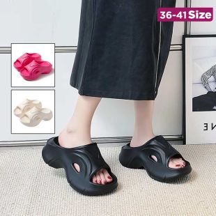 Women's Thick-Soled High-Heeled Slippers