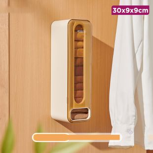 Wall Mounted Storage Box for Underwear and Socks 30 x 9 x 9 cm