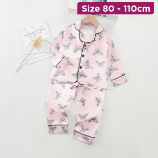 Children’s Long Sleeve Pajama Set - 0 to 1 Year