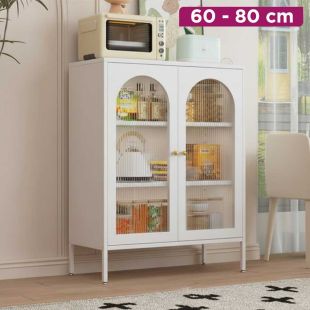 Multifunction Metal Cabinet with Double Doors