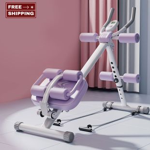 Abdominal Training Machine with Digital Screen and Aerobic Ropes