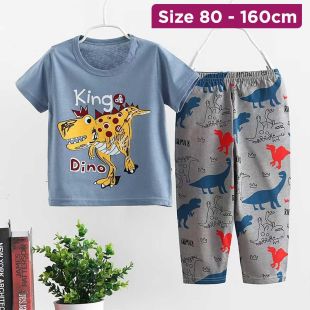 Cozy Summer Short-Sleeve Pajama