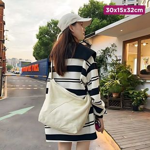 Canvas Crossbody Bag for Women