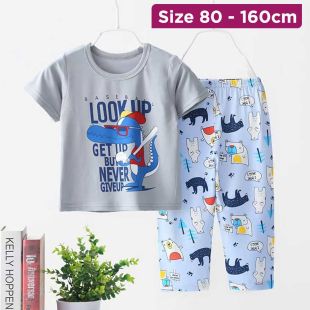 Fun and Cute Pajama With Short-Sleeve