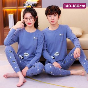 Boys and Girls Cotton Fall Sleepwear Long-Sleeve