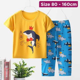 Summer Sleepwear with Fun Cartoons