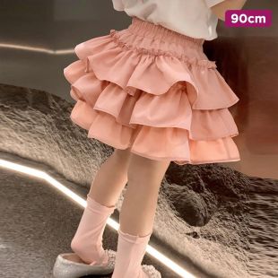 Children's Pleated Mini Skirt