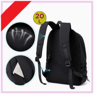 Casual Backpack with Hanging White Goose - 20L