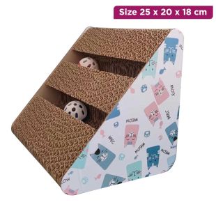 Cat Board Scratching Basin Triangle-shaped