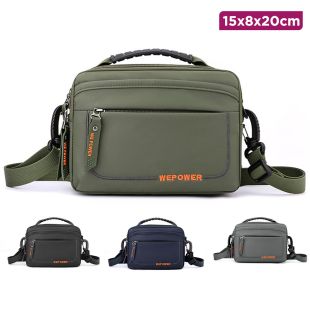 Waterproof Multi Functional Men's Crossbody Bag 15 x 8 x 20 cm