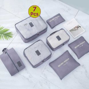 Travel Clothes Storage Bag Set - 7 Pcs