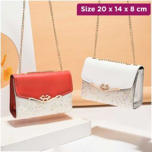 Women's Style Fashion Shoulder Bag - 20 x 14 x 8 cm