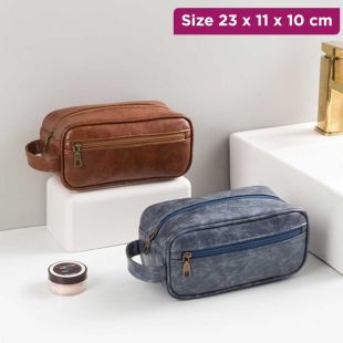 Multifunctional PU Leather HandBag - 23 x 11 x 10 cm