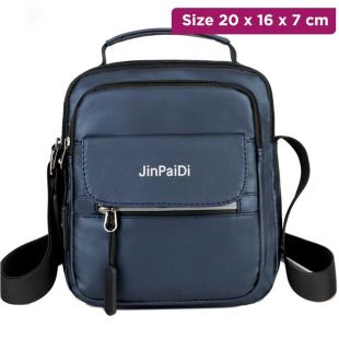 Men's Water Resistant Casual Crossbody Bag 20 x 16 x 7 cm