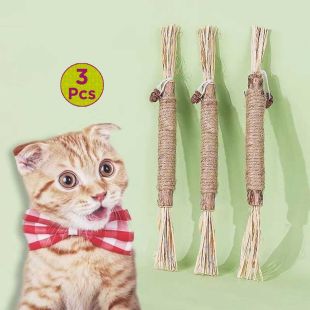 Natural Polygonum Chew Stick 3 Pcs For Cats