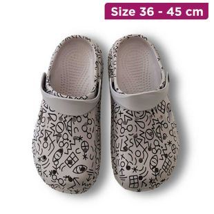 Unisex Trendy Summer Slides with Thick Anti-Slip Sole - Lines