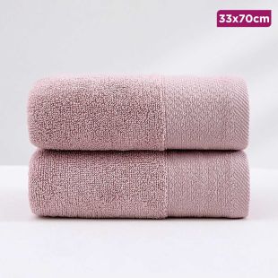 منشفة حمام قطن ناعمة - 33 × 70 سم
