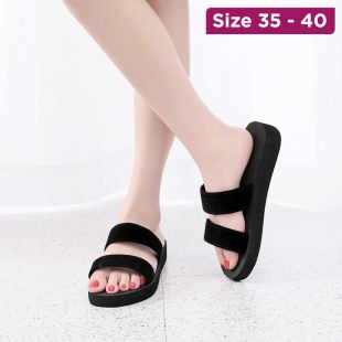Elegant Women's Thick Platform Slippers