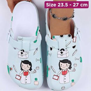 Comfortable Slippers with Nurse Design for Women
