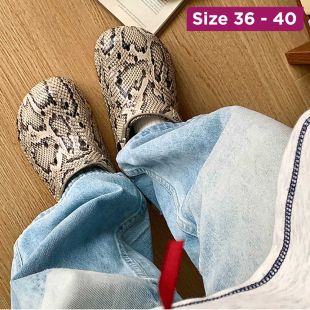 Thick PVC Slippers with Classic Design