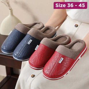 Indoor Anti-slip Thick Cotton Slippers