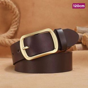 Premium Mens Leather Belt 120cm