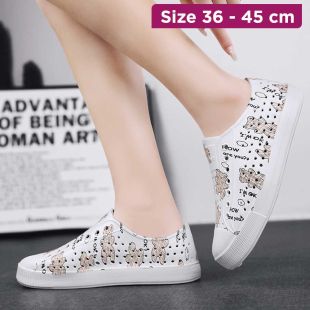 Mini Bear Summer Water Resistant Shoe For Women