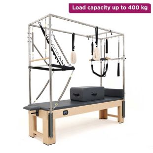 Wood and Steel Pilates Cadillac Training Bed