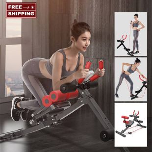 Foldable Multi Abdominal Training Machine with Digital Screen
