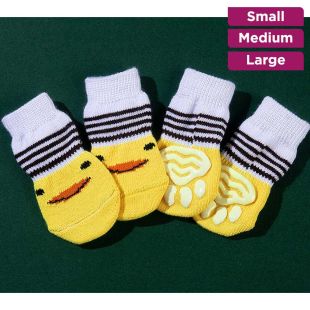 Duck High Quality Non-Slip Pet Socks