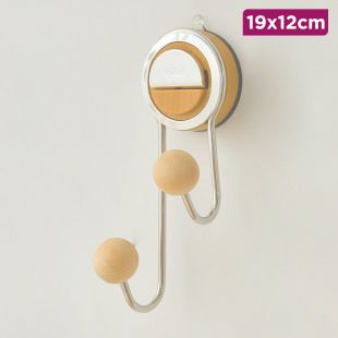 Multi-Functional Suction Cup Hook 19x12cm