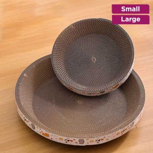 Bowl Shape Cat Scratch Board