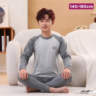 Autumn Long-Sleeve Cotton Pajama For Boys and Girls