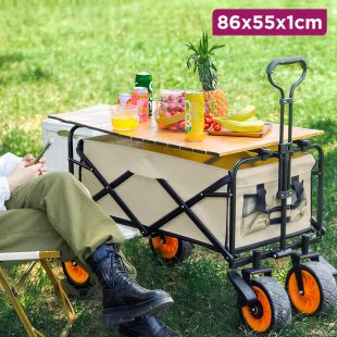 Folding Table Camping Trolley 86 x 55 x 1 cm