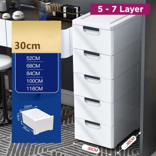 Drawer-Style Multi-Functional Large Storage Cabinet