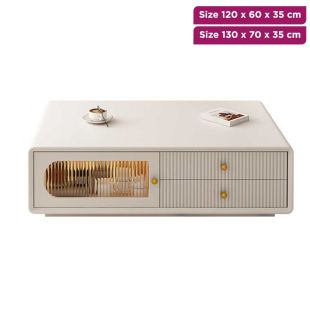 Wooden Multifunction with 4 Drawers and 2 Doors