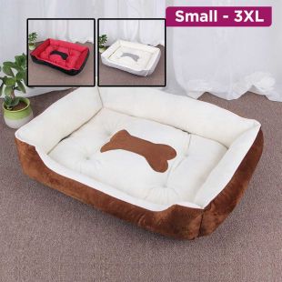 سرير مبطن دافئ ومريح للحيوانات الأليفة