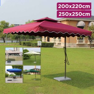Luxury Outdoor Garden Umbrella with Base
