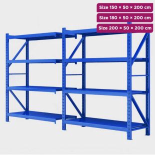 Adjustable Metal Storage Organizer 4 Layers