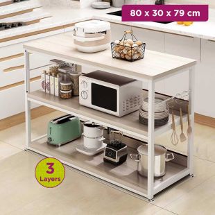 Open Multifunction Kitchen Organizer 3 Layers