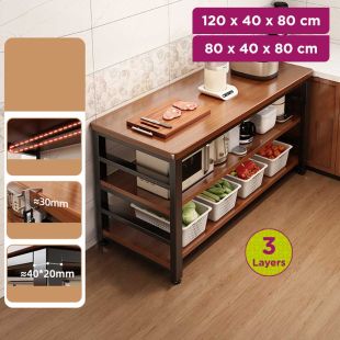 3 Layers Multifunction Kitchen Organizer