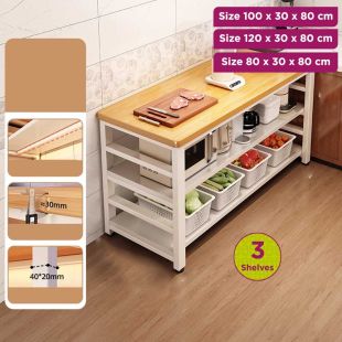 Multifunction Kitchen Organizer 3 Shelves