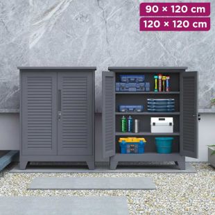 Outdoor Multi-Shelf Storage Cabinet