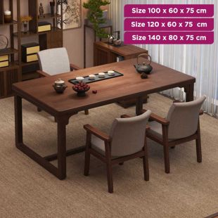 Multifunction Solid Hardwood Side Table