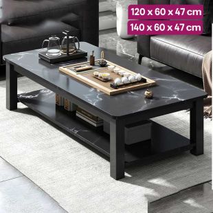 MDF Side Table with Steel Frame